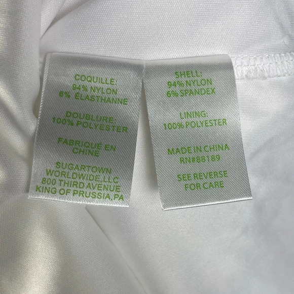 Lilly Pulitzer Dress Women’s XXS Jade Off Shoulder Feminine Classy Resort Beach - Picture 9 of 9